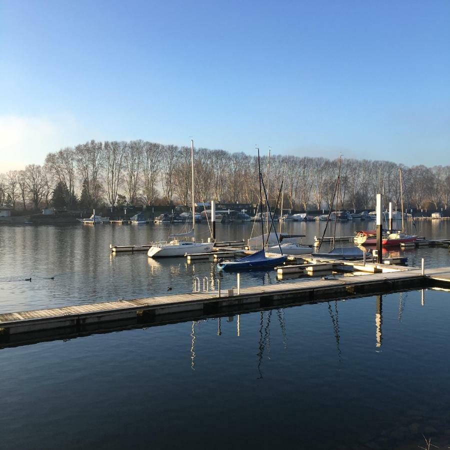 Appartamento Schmuckkaestle Am Hafen Wiesbaden Esterno foto