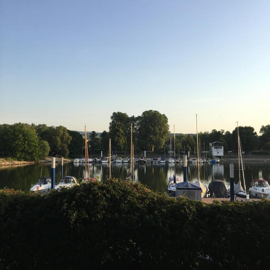 Appartamento Schmuckkaestle Am Hafen Wiesbaden Esterno foto